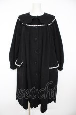 画像1: Emily Temple cute / プチローズスカラップコート  黒 Y-26-09-18-065-ET-CO-SZ-ZY (1)