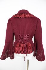 画像2: ATELIER PIERROT / Alettaショートコート  ワイン Y-26-09-18-067-EL-CO-AS-ZY (2)