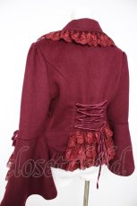 画像4: ATELIER PIERROT / Alettaショートコート  ワイン Y-26-09-18-067-EL-CO-AS-ZY (4)