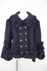 画像1: ATELIER PIERROT / Alettaショートコート 3 紺 Y-26-09-18-068-EL-CO-SZ-ZY (1)