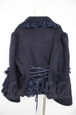 画像2: ATELIER PIERROT / Alettaショートコート 3 紺 Y-26-09-18-068-EL-CO-SZ-ZY (2)