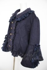 画像3: ATELIER PIERROT / Alettaショートコート 3 紺 Y-26-09-18-068-EL-CO-SZ-ZY (3)