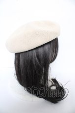 画像4: m petit by misako / NINA'S AM カメオベレー  淡薄橙 Y-26-09-18-012-LO-AC-SZ-ZY (4)