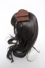 画像2: KATHARSIS / リボンヘアバンド  ブラウン Y-26-09-18-016-LO-AC-SZ-ZY (2)
