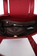 画像3: m petit by misako / AMスカラップ2WAYバッグ  中赤 Y-26-09-18-019-LO-ZA-SZ-ZY (3)