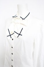 画像3: EXCENTRIQUE / 15W パティシエシャツ F 白 Y-26-09-18-036-EL-BL-SZ-ZY (3)