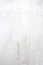 画像3: LIEF / タブリエレース ジャンパースカート  白 Y-26-09-18-038-LO-SK-SZ-ZY (3)