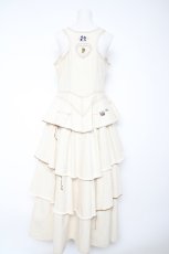 画像2: PINK HOUSE / kotohayokozawa×PINK HOUSE DENIM JUMPER SKIRT  キナリ Y-26-09-20-048-LO-OP-SA-ZY (2)