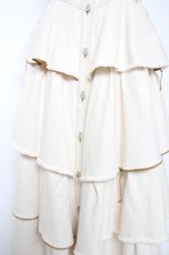 画像4: PINK HOUSE / kotohayokozawa×PINK HOUSE DENIM JUMPER SKIRT  キナリ Y-26-09-20-048-LO-OP-SA-ZY (4)