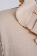 画像3: INGEBORG / 襟袖フラワーモチーフ付八分袖トップス 11 オレンジ Y-26-09-20-003-LO-TO-SA-ZY (3)
