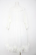 画像2: Princess Flower Garden / TT*KRSフリルOP M 白 Y-26-09-22-046-LO-TO-SZ-ZY (2)