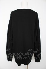 画像2: NieR Clothing / ONE君×オムライスCOTTON CUTSEW XL 黒 Y-26-09-22-058-PU-TO-SZ-ZY (2)