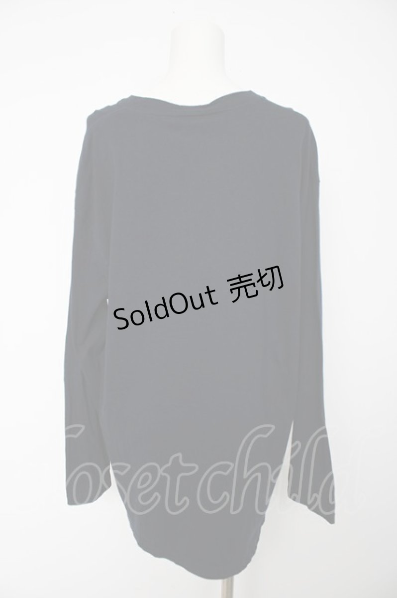 画像2: NieR Clothing / おにぎりONE君 COTTON CUTSEW カットソー XL 紺 Y-26-09-22-059-PU-TO-SZ-ZY (2)