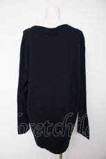 画像2: NieR Clothing / おにぎりONE君 COTTON CUTSEW カットソー XL 紺 Y-26-09-22-059-PU-TO-SZ-ZY (2)