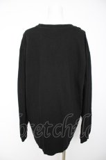 画像2: NieR Clothing / ONE君×どらやきCOTTON CUTSEW L 黒 Y-26-09-22-060-PU-TO-SZ-ZY (2)