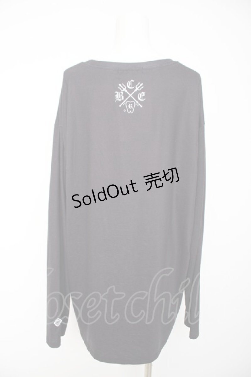 画像2: TRAVAS TOKYO / Rhinestone Angel bear BIG H/S Tee F ブラック Y-26-09-22-067-PU-TO-SZ-ZY (2)