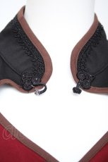 画像3: Ozz oneste / 彼岸花刀刺繍チャイナトップス  黒 Y-26-09-22-075-OO-TO-SZ-ZY (3)