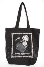 画像1: DimMoire / Cake with×DimMoire The Coffin Cakeトートバッグ F ブラック Y-26-09-22-012-PU-BG-SZ-ZY (1)