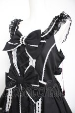 画像3: Angelic Pretty / Romantic Ribbonジャンパースカート  ブラック Y-26-09-22-086-AP-OP-SZ-ZY (3)