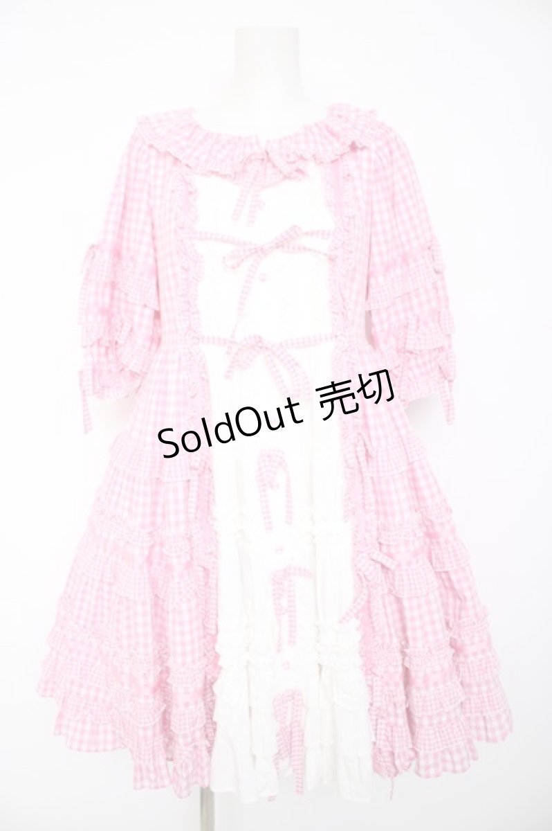 画像1: Angelic Pretty / Little Houseワンピース  ピンク Y-26-09-22-088-AP-OP-HR-ZY (1)