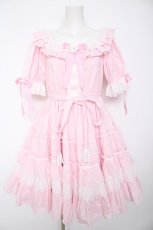 画像1: Angelic Pretty / Margaret Dreamワンピース  ピンク Y-26-09-22-089-AP-OP-SZ-ZY (1)