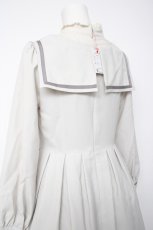 画像4: Melody BasKet / グレイスセーラーワンピース M グレー Y-26-09-22-101-LO-OP-SZ-ZS (4)