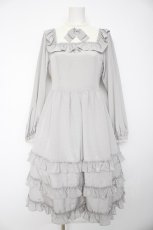 画像1: Melody BasKet / Shiny dot dress M グレー Y-26-09-22-102-LO-OP-SZ-ZY (1)