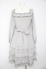 画像2: Melody BasKet / Shiny dot dress M グレー Y-26-09-22-102-LO-OP-SZ-ZY (2)