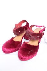 画像1: axes femme / ストラップ2wayパンプス L ワイン Y-26-09-22-025-AX-SH-SZ-ZY (1)