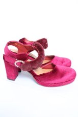 画像4: axes femme / ストラップ2wayパンプス L ワイン Y-26-09-22-025-AX-SH-SZ-ZY (4)