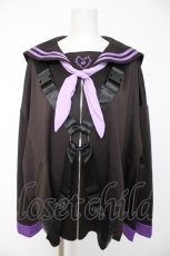 画像1: KRY CLOTHING / DENY  黒×紫 Y-26-09-24-043-PU-BL-SZ-ZY (1)