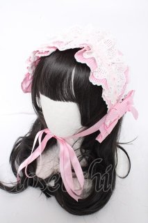 Angelic Pretty / Sweetフリルヘッドドレス ピンク Y-26-09-24-012-AP