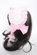 画像2: Angelic Pretty / Sweetフリルヘッドドレス  ピンク Y-26-09-24-012-AP-AC-SZ-ZY (2)