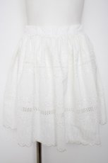 画像1: LOLITAその他 / 刺繍エプロン  白 Y-26-09-24-082-LO-ZA-SZ-ZY (1)