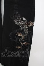 画像3: Ozz Croce / 龍刺 フレアパンツ  黒 Y-26-09-24-099-OO-PA-SZ-ZY (3)