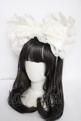 Preview of Sweet Lace Ribbon Headband  白
