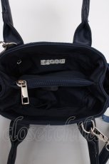 画像3: axes femme / リボン撥水ナイロンポシェット  紺 Y-26-09-24-018-AX-BG-SZ-ZY (3)
