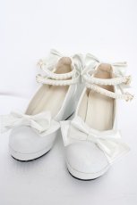 画像1: Angelic Pretty / プリマドンナシューズ S 白 Y-26-09-24-020-AP-SH-SZ-ZY (1)