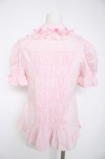 画像2: Angelic Pretty / スカラップホイップレースブラウス  ピンク Y-26-09-25-037-AP-BL-SZ-ZY (2)
