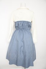 画像2: axes femme / レイヤード風ワンピース M サックス Y-26-09-25-044-AX-OP-SZ-ZY (2)