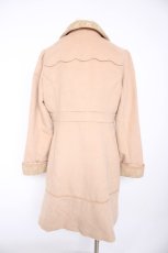 画像2: axes femme / レース使いコート M ベージュ Y-26-09-25-053-AX-CO-SZ-ZY (2)