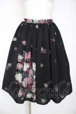 画像1: Morun x Muuna Stoik / rose thorn bouquetスカート  黒 Y-26-09-25-056-LO-SK-SZ-ZY (1)