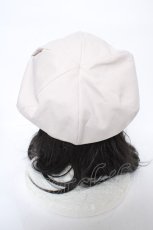 画像3: axes femme / プレート付きUVキャスケット  生成り Y-26-09-25-012-AX-AC-SZ-ZY (3)