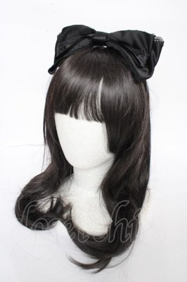 Preview of ビックリボンカチューシャ  黒