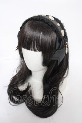 Preview of メニービジューカチューシャ  黒
