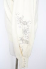 画像3: axes femme / 雪の結晶刺繍ニット F 生成り Y-26-09-25-028-AX-TO-SZ-ZY (3)