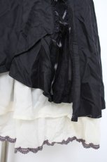 画像3: axes femme / ダブルレースアップスリットスカート M 黒 Y-26-09-26-040-AX-SK-SZ-ZY (3)