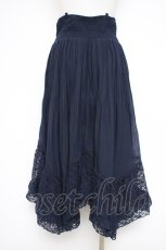 画像2: axes femme / 2wayイレヘムロングスカート M 紺 Y-26-09-26-047-AX-SK-SZ-ZY (2)