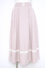 画像1: axes femme / アンプルフリルスカート F ピンク Y-26-09-26-051-AX-SK-SZ-ZY (1)