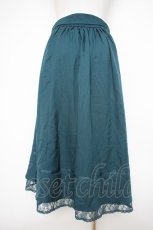 画像2: axes femme / ラッフルフリルスカート F Bグリーン Y-26-09-26-053-AX-SK-SZ-ZY (2)